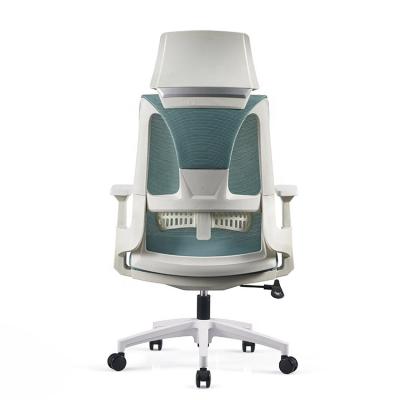 China (Size) Luxury High Quality Adjustable Mesh Office Chair With Headrest Mesh Chair Office Mesh Luxury for sale