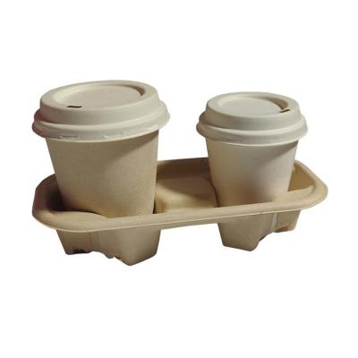 China Disposable Drinking Coffee Cups 250 ml 8 oz Christmas Space Pulp Material for sale