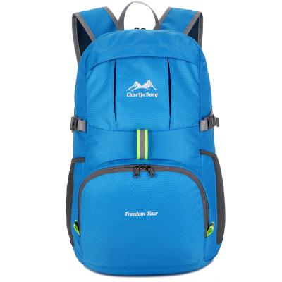 China Colorful new style fashion waterproof floding waterproof nylon material increasing bag custom outdoor sports backpack for sale