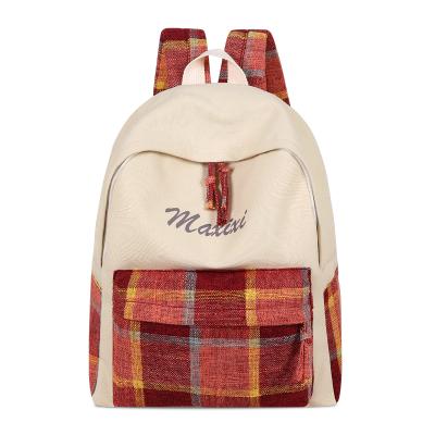 China Fashion girl canvas small school travel backpack bag, pequena de moda de la muchacha de la viaje de la escuela del de bolso de la mochila for sale