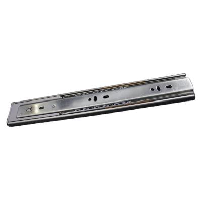 China Modern Super Grade Telescopic Drawer Rail Channel Slide Drawer Runners Soft End for sale