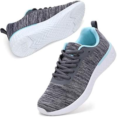 China STQ Non Slip Lace Up Tennis Shoes Lightweight Walking Shoes For Women for sale