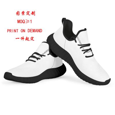 China Fashion trend factory price logo printing shoes OEM lightweight shoe zapatos customize custom made sneaker shoes for sale