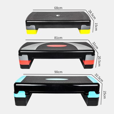 China Adjustable Black Yellow Reinforced Eco-Friendly Board Foot Stepper Adjustable Trainer for sale