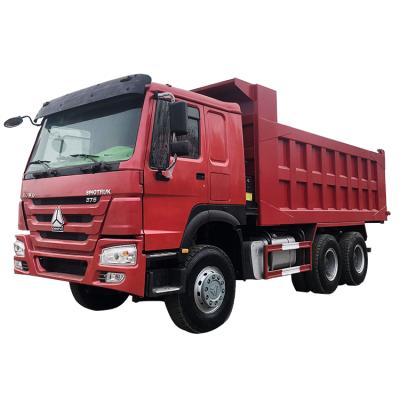 China Good Cloth Price 55 Ton 10wheeler Howo Dump Trucks for sale