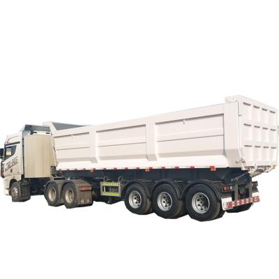 China Good Quality Truck Trailer Manufacturers Rear Tipper Dumper Truck Dump Semi Trailer for sale