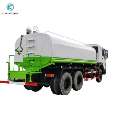 China Sinotruck 6x4 drinking water spraying water tank truck for sale 5cbm-22cbm for sale