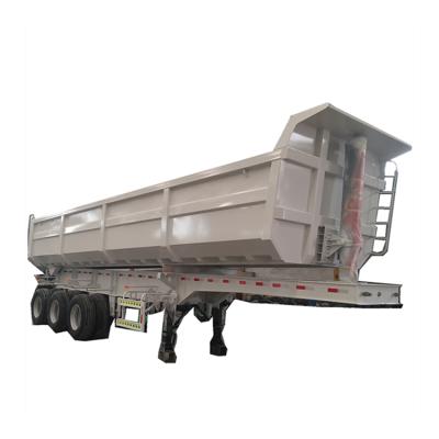 China Semi Truck Trailer Dump Truck Trailer Side Dump Semi Trailer With Good Price for sale