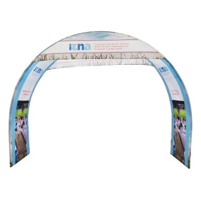 China Easy Assembly Arch Exhibition Tension Fabric Display For Trade Show for sale