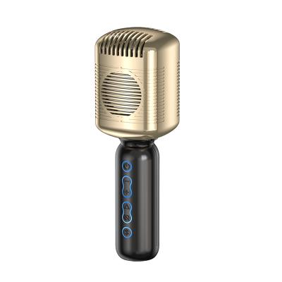 China Handheld Microphone Professional Rechargeable Karaoke Microphone USB Wireless Headset With Microphone for sale