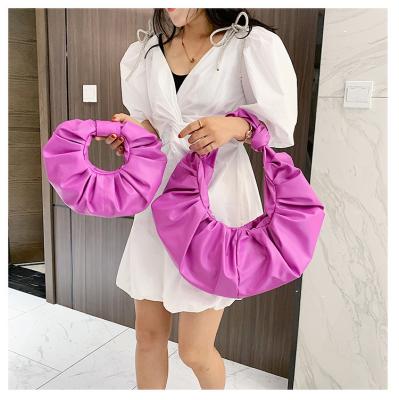 China 2020 high quality fashion factory direct sale cloud bag fold bag handbags for ladies for sale