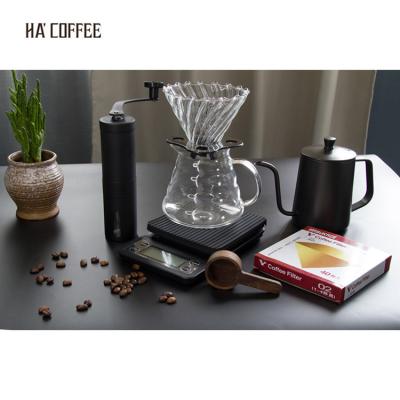 China TH1003 RTS V60 Viable Ethiopian Coffee Books Gooseneck Kettle Entry Level Dirp Electronic Coffee Set for sale