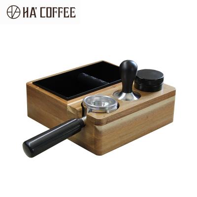 China Viable Wholesale Bartender Espresso Cafe Coffee Grind Drawer Shot Box Coffee Shot Box for sale