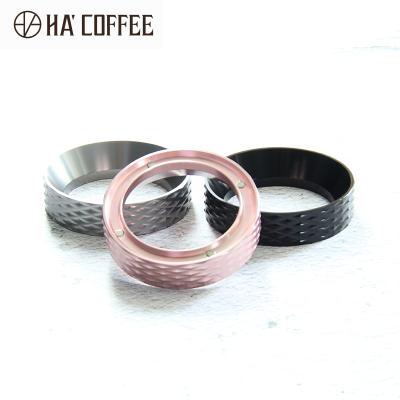 China New Design Viable 55MM Aluminum Coffee Dosing Ring Dosing Ring for Portafilters for sale