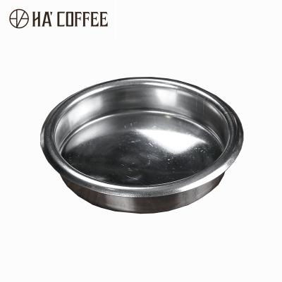 China Sustainable Wholesale Price Coffee Accessories Metal Powder Bowl Coffee Powder Bowl for sale