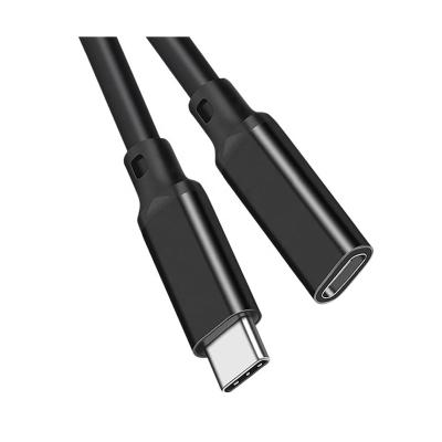 China MP3/MP4 Player 0.2m PD 100w USB 3.2 Gen2 10gbps 4K 60Hz Male Type C To Type C Female Extension Cable For Computer for sale