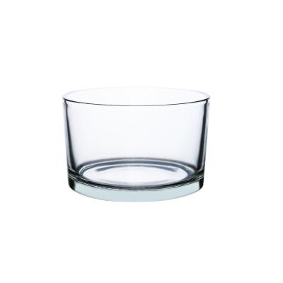 China Home Decorative Empty Glass Cup Candle Holder Glass Candle Holder For Table Centerpieces Wedding Party for sale