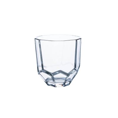 China Home Decor Luxury Decorative Candle Cups Table Centerpieces Wedding Party Clear Empty Glass Cup for sale