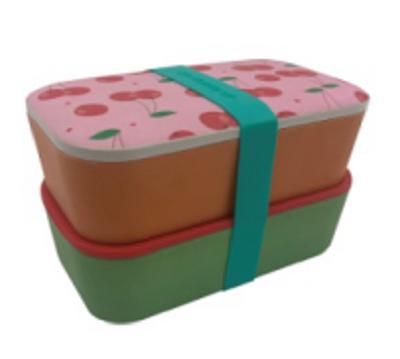 China Heatable Reusable Square Food Storage Container Lunch Box for sale