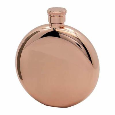 China China Manufacturer Custom Design Roumd CLASSIC Wine Liquor Hip Flask for sale