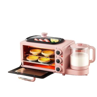 China Household Hot Sales Multifunction Coffee Machine 3-in-1 Microwave Oven 3 In 1 Breakfast Makers for sale