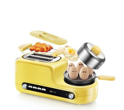 China Multifunctional hotel new product breakfast maker 3 in 1 automatic toast egg pancake breakfast machine for sale