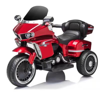 China Ride On Toy 2022 New Design 12V Three Wheel Baby Toys Car Child Electric Motorcycle Kids Electric Motorcycle for sale