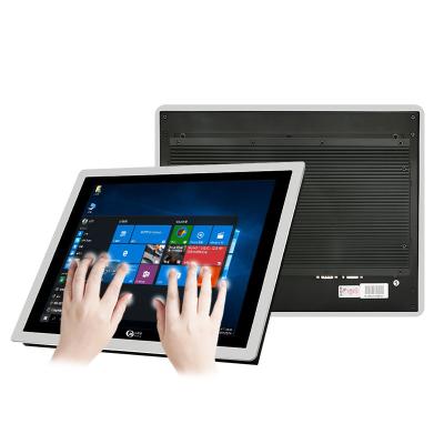 China Machine Automation Recessed High Quality OEM 12 Inch J1900 Fanless Touch Screen I3I5I7 Panel PC / wins7 Touch Screen Industrial PC for sale