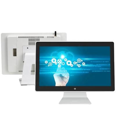 China Touch Screen 15.6 Inch High Quality Capacitive Touch Screen Desktop Computer For Windows POS epos Desktop Computer All In One PC for sale