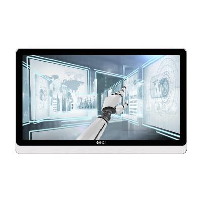 China Factory RS485/RS232 industrial high quality fanless touch screen pc 27 inch touch all in one PC capacitive touch screen computer for sale