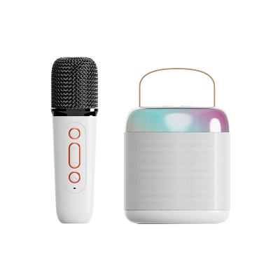 China Wireless Y2 Mini Karaoke Machine 1 Mic, Christmas Birthday Gifts for Kids, Friends, Portable Bluetooth Speaker with Wireless Microphone for sale