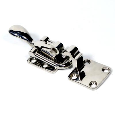 China Marine Hardware Fittings Marine Hardware Locking Boat Accessories Stainless Steel Slam Pull Lock Flush Latch for sale