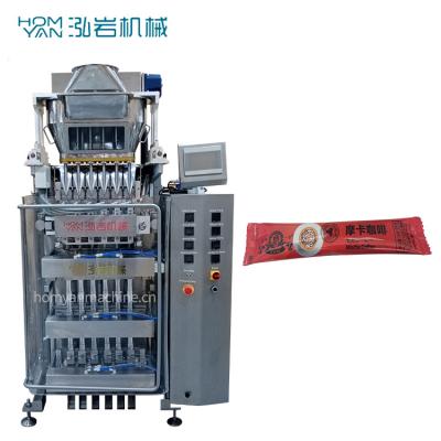 China Food Lane Multi Stick Seasoning Powder Filling Packing Machine , Vanilla Powder Sachet Packaging Machine for sale