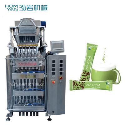 China Food Multi Lanes Sachet Packing Machine, Coconut Milk Powder Milk Tea Powder Packing Machinery for sale