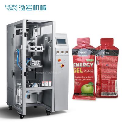 China Food Sports Energy Caramel Sachet Packing Machine Bottle Shape Packing Machine Gel Salted Liquid Packing Machine for sale