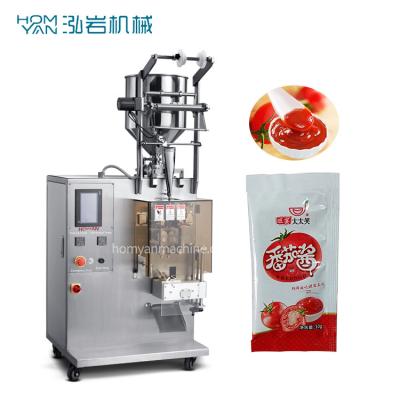 China Automatic Food 10g Tomato Sauce Sriracha Sachet Machine, China Packing Machinery for sale