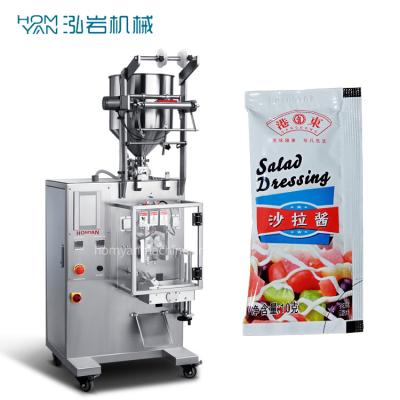 China Food Sachet Salad Dressing Sauce Packing Machines , Honey Juice Filling Equipment for sale