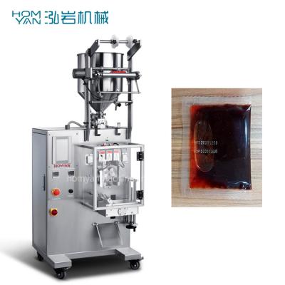 China Food 10ml 20ml 50ml Balsamic Vinegar Soy Sauce Liquid Sachet Packing Machine, Olive Oil Dressing Filling Machine, vffs machinery for sale