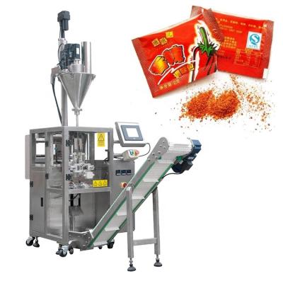 China Wholesale Food 3 Sides Sealing Automatic Hot Sauce Paste Chilli Sauce Filling And Packing Machine for sale