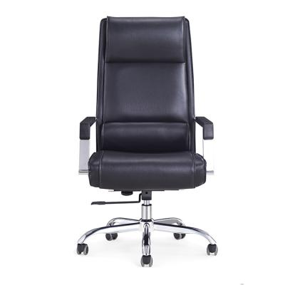 China (Height)Adjustable Office Chair Leather Office Chair Ergonomic Office Chair Executive for sale