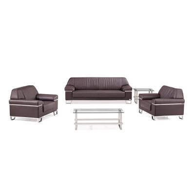 China Cooling Modern Leather Executive Home Office Sofa Office Sofa Set for sale