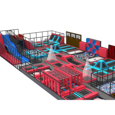 China 5-15 Years Old Trampolines For Sale Customized Trampoline Park for sale