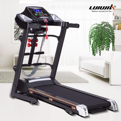 China Lijiujia Multifunctional Home Gym Motorized Electric Treadmill LED Screen Folding Treadmill Smart Machine Running Treadmills for sale