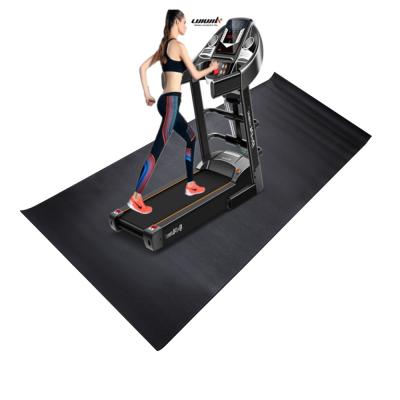 China Custom Lijiujia Anti Slip Treadmill Exercise Bike Trainer PVC Fitness Equipment Mat 50*40*40cm High Density Carton for sale