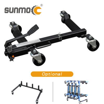 China Car Jack Cheap Car Jack Price Vehicle Tire Lift Trolley Placing Wheel Hydraulic Trolley Go Jack Car Skates for sale