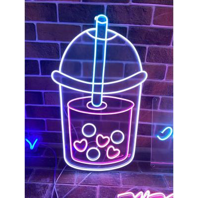 China Custom PVC Drop Shipping Products Neon Signs Ice Cream Cones For Advertising Design Decoration for sale