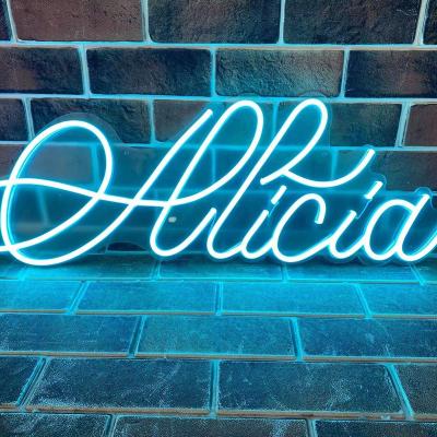 China Restaurants Bar Weddings Party Decoration Exporter Hot Sale Decorating Custom Made Neon Sign With High Quality for sale