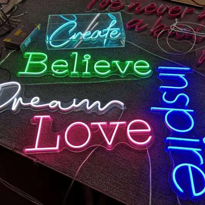 China Retro Decoration Business Event Exhibition Neon Lamp Wedding Party Store Neon Sign for sale