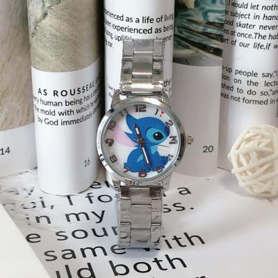 China 2021 New Children's Cartoon Kids Boy Girl Dot Quartz Watch Women's Stainless Steel Unisex Watch for sale