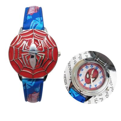 China 2021 New 2021 New Children's Kids Boys Super Hero Marvel Spider Man Captain Iron Man Watch Avengers Watch for sale